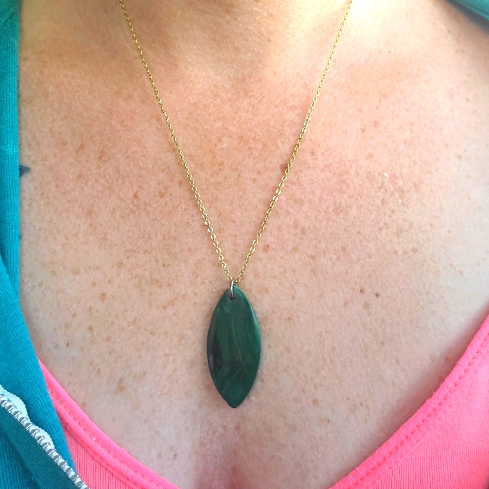 Malachite Gemstone Necklace